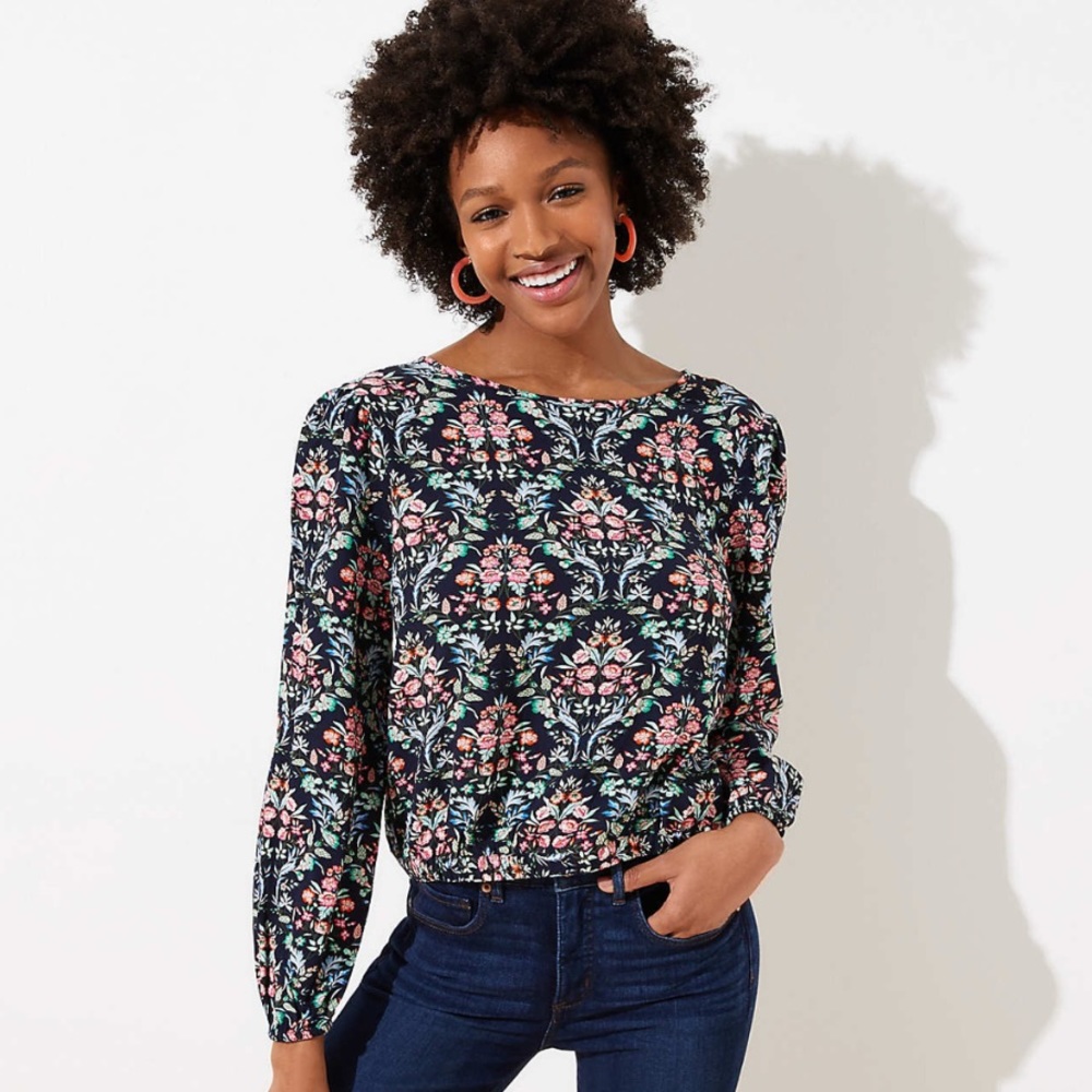 LOFT wrap top